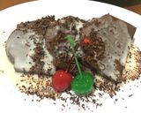 Foto langkah ke 7 dari resep Puding Brownis.