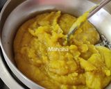 A picture of step 12 of Puranpoli.
