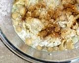 A picture of step 5 of Dahi bary papri chaat.