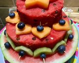 Görögdinnye torta recept fázis 4 fotója