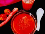 टमाटर गाजर सूप (Tomato Carrot Soup Recipe in Hindi)