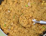 A picture of step 7 of Soya parantha.
