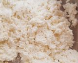 A picture of step 1 of Paneer barfi.