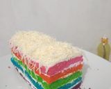 Foto langkah ke 9 dari resep Rainbow cake.