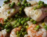Foto del paso 4 de la receta: Merluza con langostinos