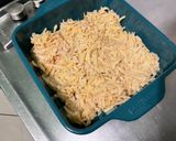 Une image de l'étape 7 de Gratin de pommes de terre aux harengs en conserve tomate et oignons.