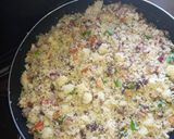 A picture of step 10 of Fried cous cous.