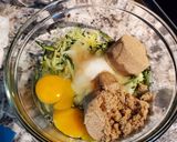 A picture of step 1 of Zucchini Oatmeal Muffins.