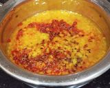 A picture of step 3 of Moong-Masoor Dal.
