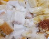 Foto langkah ke 1 dari resep Puding Roti Pisang.