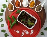 A picture of step 1 of Kareele Masala.
