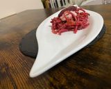 Spagetti Fetás Céklamártással recept fázis 3 fotója