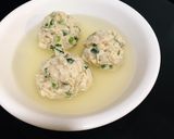 A picture of step 4 of Lazy Chicken Veggie Balls in Clear Soup.