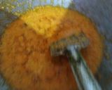 A picture of step 2 of Curd prawn.