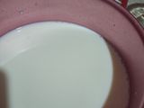 Puding coklat lapis vanila dan buah vla melon