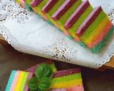 Foto langkah ke 7 dari resep RainbOw Cake.