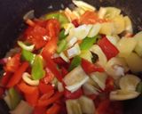 🍅🌶️🥒Cukkinis🍅🫑🌶️ lecsó🥒 tojással 🫑🍅 recept fázis 6 fotója