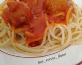 Foto del paso 8 de la receta: Espaguetis con albóndigas