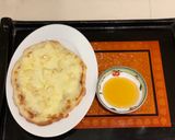 Hình bước làm 7 của món Pizza 3 loại cheese kiểu pizza4P