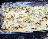 Foto del paso 6 de la receta: Tallarines con puerros y quesos