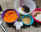 Foto del paso 1 de la receta: 🥕🍰Carrot Cake 🍰🥕- Layer cake de festejo con número piñata!! - Felices 10 años Cookpad 🎉🥳