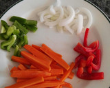 Foto del paso 5 de la receta: Arroz vegetariano frito al estilo cantonés