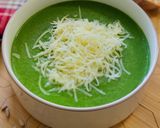 🥦 Brokkolis - spenótos főzelék reszelt sajttal 💚 recept fázis 4 fotója