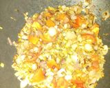A picture of step 1 of Anda Bhurji (Indian-Style Scrambled Eggs).