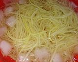 Hình bước làm 2 của món Mứt Đu Đủ Xanh Ngũ Sắc