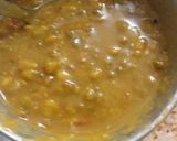 A picture of step 4 of Moong dal.