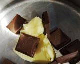 A picture of step 2 of Valentine's Day Cadbury Cake.