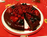 Foto del paso 5 de la receta: Tarta de chocolate y coulis de frutos rojos