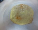 A picture of step 9 of Obbattu / Puran Poli.