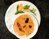 A picture of step 4 of Carrot chutney.