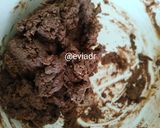Foto langkah ke 2 dari resep Cookies Chewy Coklat (teflon).