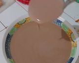 Foto langkah ke 3 dari resep Dadar Gulung Cokelat Isi Unti Kelapa.