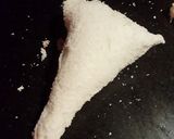 A picture of step 2 of Cone style bread pakora.