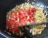 A picture of step 2 of French beans sabzi.