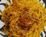 A picture of step 6 of Chicken Biryani.