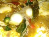 Sayur Tumis taoco dan telur kecap
