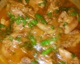 A picture of step 5 of Chicken khrdai.