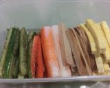 Foto langkah ke 4 dari resep Nasi gulung ala jepang (sushi sederhana).