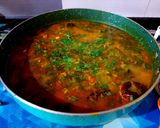 A picture of step 6 of Moong-Palak Masala.