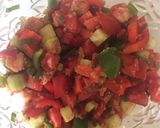 A picture of step 3 of Gazpacho.
