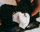 Hình bước làm 6 của món KIMPAP DẠNG DÀI GIẢM MỠ🌯🌯