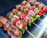 A picture of step 2 of Grandpa Sate / Grandpa Kebab.