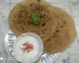 આલું પરાઠા વીથ દહીં (Aloo parotha with dahi Recipe In Gujarati) રેસીપી સ્ટેપ4ફોટો