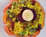 A picture of step 5 of Chana Dal & peanuts lemon rice.