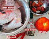 Gambar langkah 1 resipi 👩🍳Sup Ikan Merah Kurma Merah.