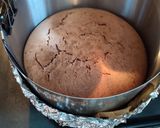 Áfonyás karamelltorta"félpucéran" gluténmentesen recept fázis 8 fotója